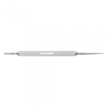 Wills-Eye Hospital Foreign Body Spud & Burr Delicately Curved Stainless Steel, 11 cm - 4 1/4"